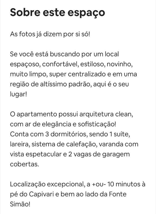 Oasis Em Campos: Charmoso Com Vista Fonte Simão